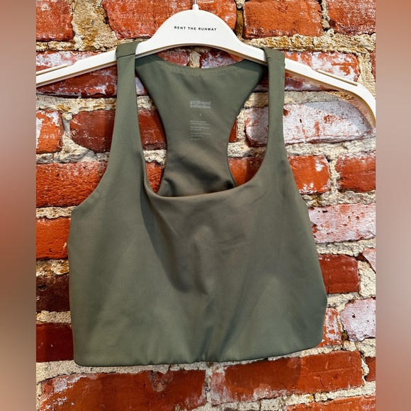 Girlfriend-Collective. Color Green.  Size S. - Picture 2 of 5